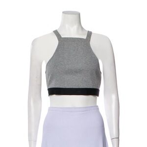 T by Alexander Wang- Gray and Black Tank Top/ Crop Top Size S